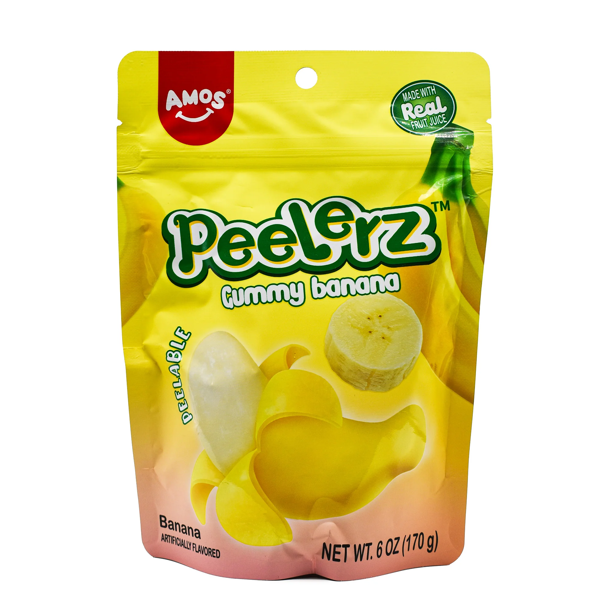 Amos Banana Gummy Peelerz