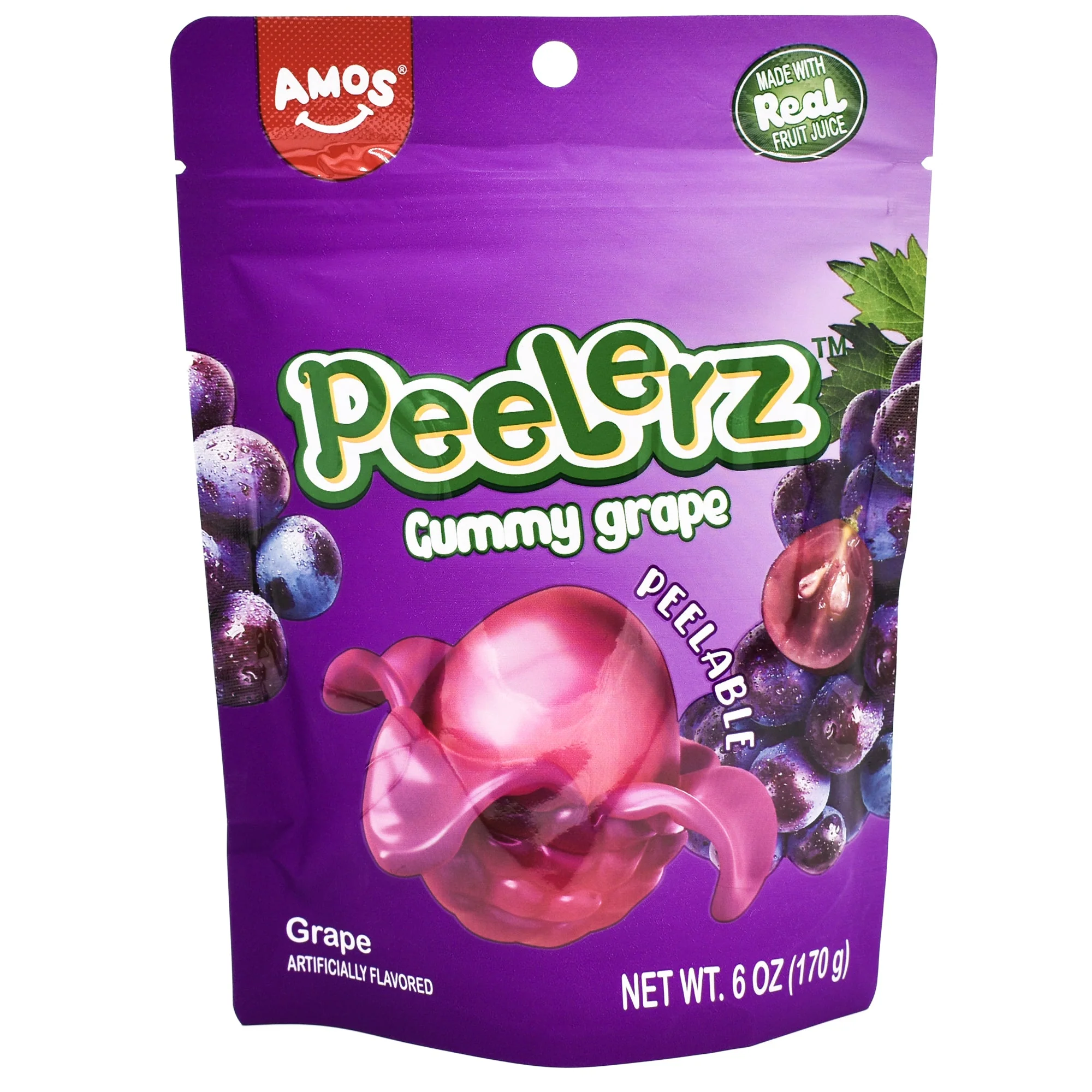 Amos Grape Gummy Peelerz