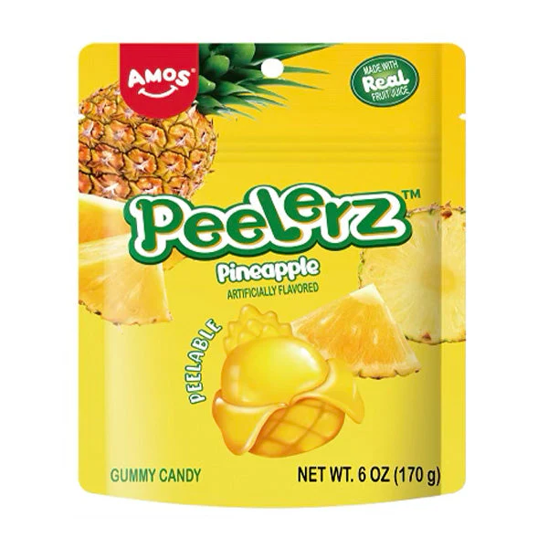 Amos Pineapple Gummy Peelerz