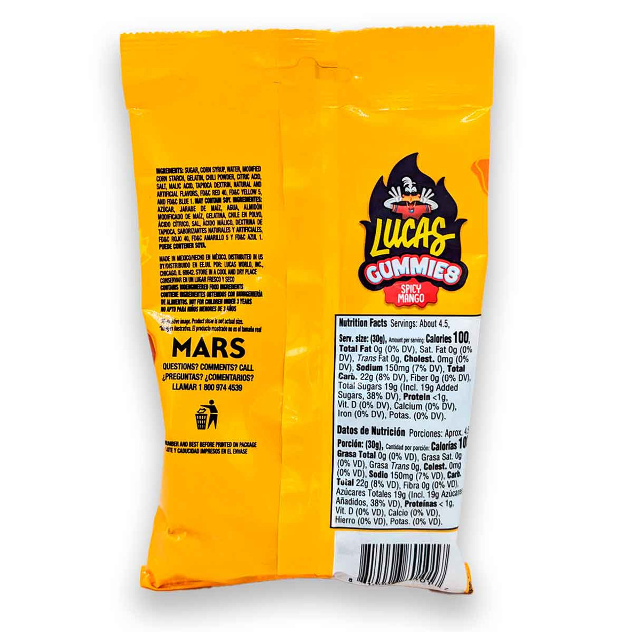 Lucas Gummies Mango